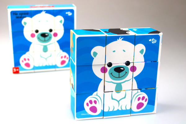 Изображение товара Развивающий игровой набор Baby Toys Кубики На краю земли / 03535