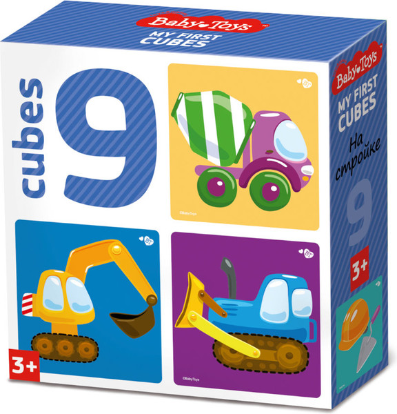 Изображение товара Развивающий игровой набор Baby Toys Кубики На стройке / 03533