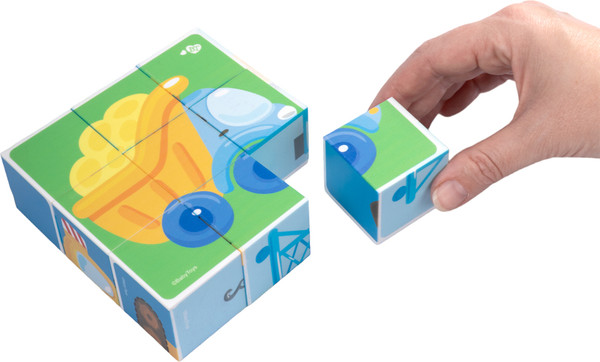 Изображение товара Развивающий игровой набор Baby Toys Кубики На стройке / 03533