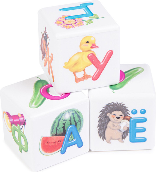 Изображение товара Развивающий игровой набор Десятое королевство Кубики Учись играя. Азбука для самых маленьких / 00709
