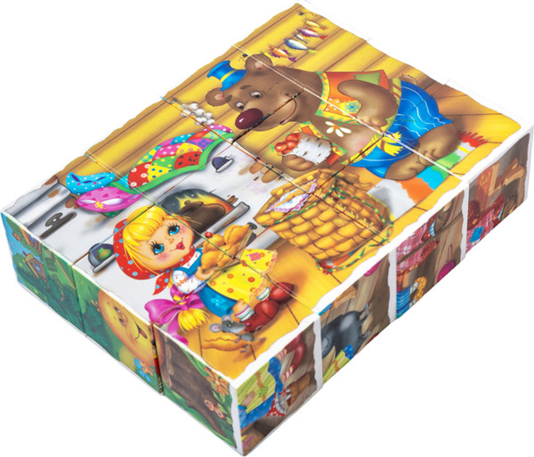 Изображение товара Развивающая игра Десятое королевство Кубики с картинками Родные сказки / 00668