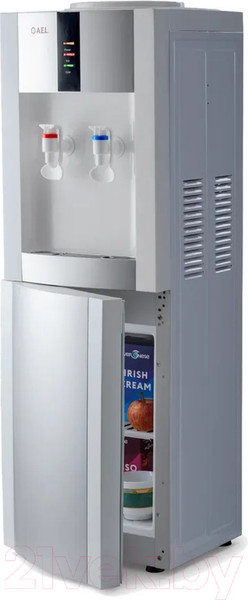 Изображение товара Кулер AEL LC-AEL-47b с холодильником (16л, белый/серебристый)