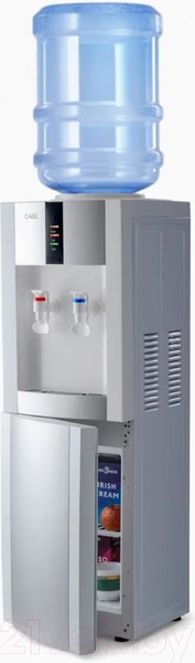 Изображение товара Кулер AEL LC-AEL-47b с холодильником (16л, белый/серебристый)