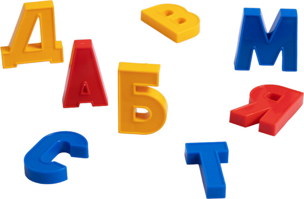 Изображение товара Развивающий игровой набор Десятое королевство Буквы русского алфавита. Магнитная Азбука / 02026