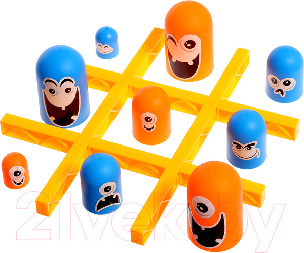 Изображение товара Настольная игра Лас Играс Крестики против ноликов Монстрики / 4072458