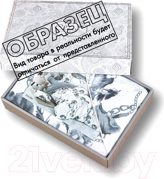 Изображение товара Комплект постельного белья Cleo Сатин 1.5 / SK-15/781
