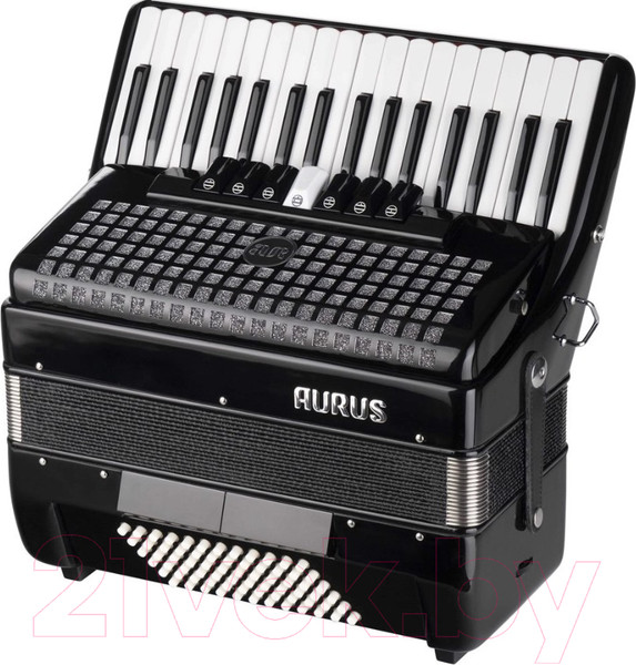 Изображение товара Аккордеон Aurus JH2017-B 37/96/7/2 (черный, с футляром)