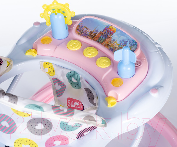 Изображение товара Ходунки Babyhit Jolly Walk Pink / BW120 (розовый)