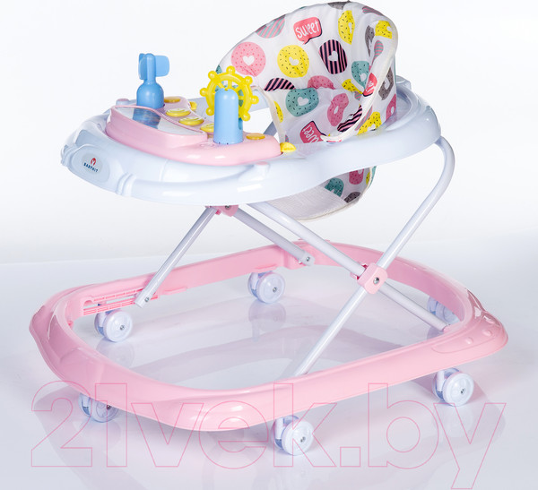 Изображение товара Ходунки Babyhit Jolly Walk Pink / BW120 (розовый)