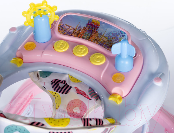Изображение товара Ходунки Babyhit Jolly Walk XT / BW130 (розовый)