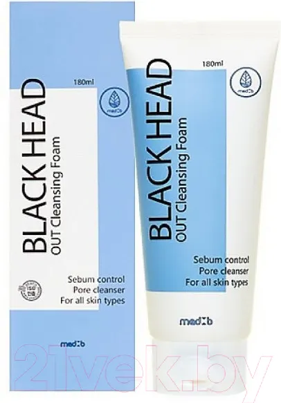 Изображение товара Пенка для умывания Med B Black Head Out Cleansing Foam (180мл)