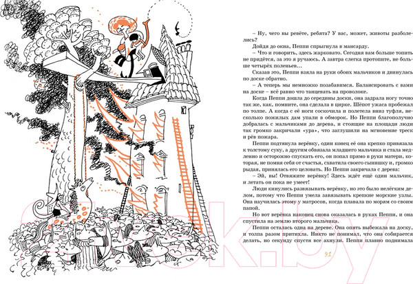Изображение товара Книга Махаон Пеппи Длинный чулок (Линдгрен А.)