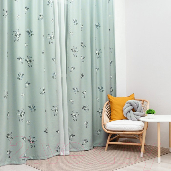 Изображение товара Комплект штор Этель Jasmine 9279048 (145x260, 2шт)