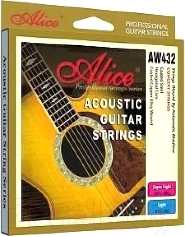 Изображение товара Струны для акустической гитары Alice AW432P-SL