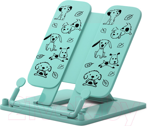 Изображение товара Подставка для книг Erich Krause Little Dogs / 58068 (мятный)