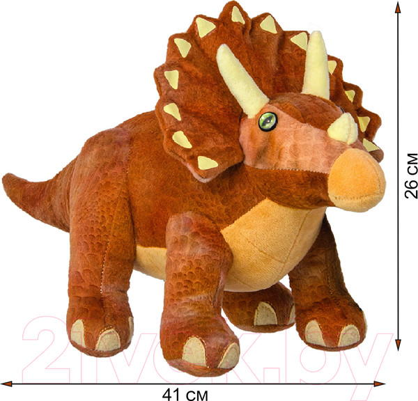 Изображение товара Мягкая игрушка All About Nature Динозавр Трицератопс / K8692-PT