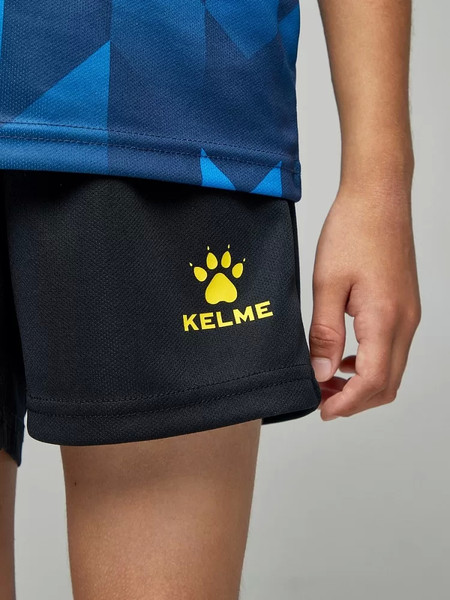 Изображение товара Футбольная форма Kelme Short-Sleeved Football Suit / 8251ZB3003-416 (р.160, темно-синий/черный)