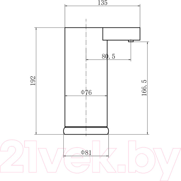 Изображение товара Сенсорный дозатор для жидкого мыла Fashun A411-7