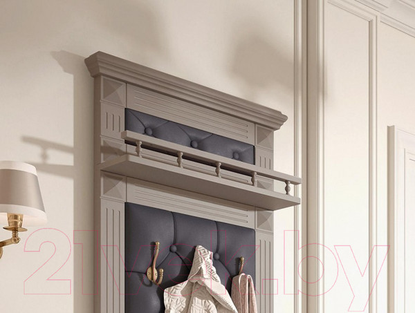 Изображение товара Секция в прихожую Мебельград Лилль 2 (капучино/мокко эмаль)