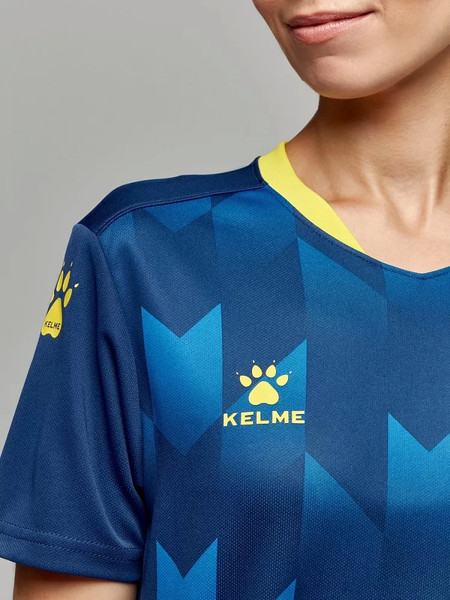 Изображение товара Футбольная форма Kelme Short-Sleeved Football Suit / 8251ZB1003-416 (S, темно-синий/черный)