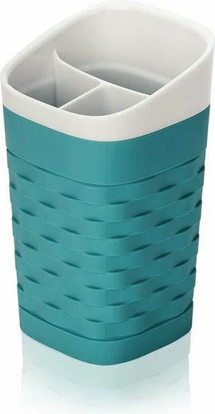 Изображение товара Стакан для зубной щетки и пасты Полимербыт Reef / C15909 (бирюзовый)