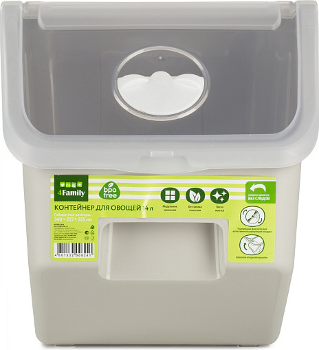 Изображение товара Контейнер для хранения Полимербыт Для овощей / C824