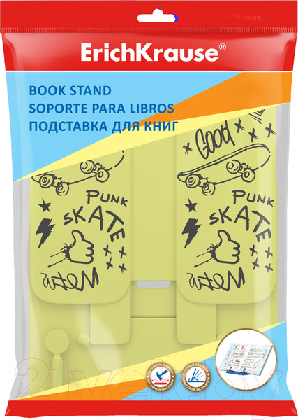 Изображение товара Подставка для книг Erich Krause Scooter Master / 58069 (желтый)