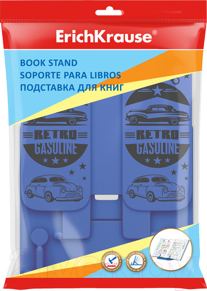Изображение товара Подставка для книг Erich Krause Vintage Car / 58067 (синий)