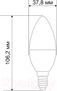 Изображение товара Лампа Rexant 604-205