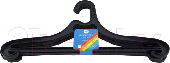 Изображение товара Набор пластиковых вешалок-плечиков Полимербыт C318 (3шт)