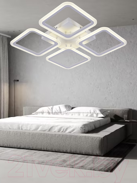 Изображение товара Потолочный светильник Mirastyle Диод JX-8036/4 N WH