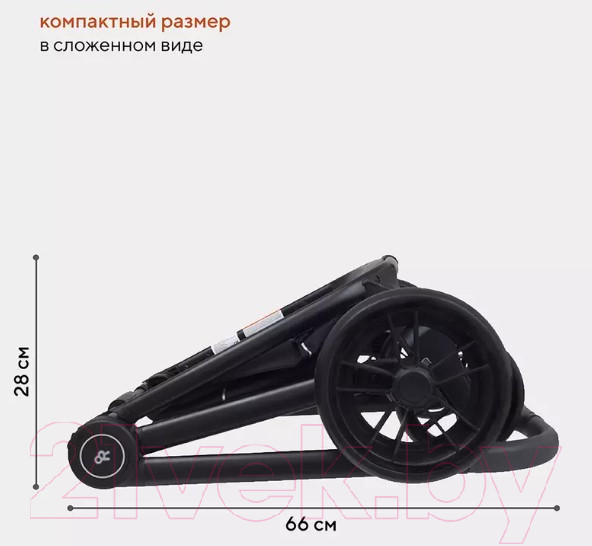 Изображение товара Детская универсальная коляска Rant Energy Basic 3 в 1 / RA092 (синий)