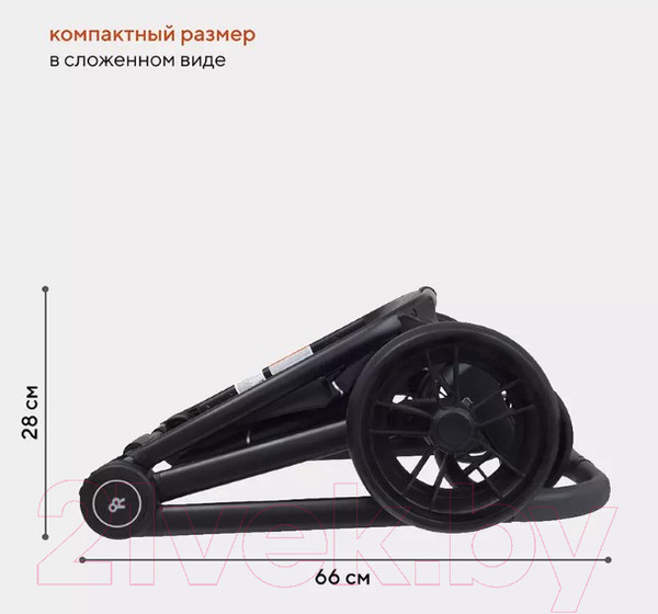 Изображение товара Детская универсальная коляска Rant Energy Basic 3 в 1 / RA092 (коралловый)