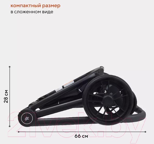 Изображение товара Детская универсальная коляска Rant Energy Basic 3 в 1 / RA092 (графитовый)