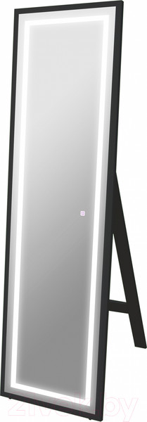 Изображение товара Зеркало Континент Norden Black Led 49x165 (напольное)