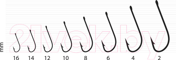 Изображение товара Набор крючков рыболовных KAMATSU Toyko BLN / 510400304 (10шт)
