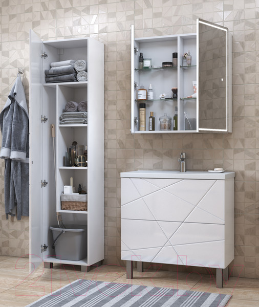 Изображение товара Тумба под умывальник Vigo Geometry 800-0-2