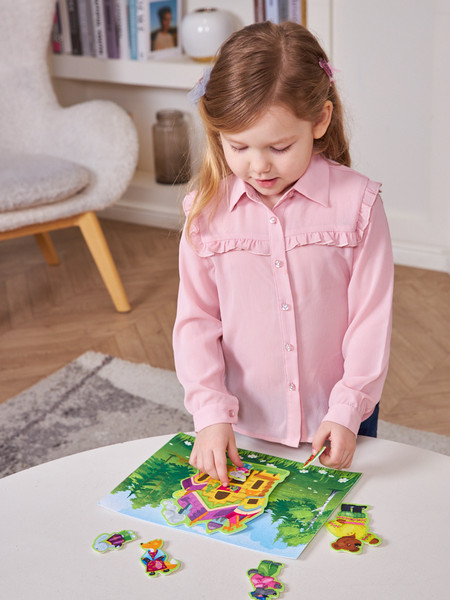 Изображение товара Кукольный театр Десятое королевство Из фетра на липучках Теремок / 03959