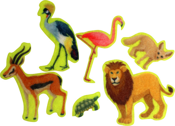 Изображение товара Кукольный театр Десятое королевство Из фетра на липучках Сафари / 03956