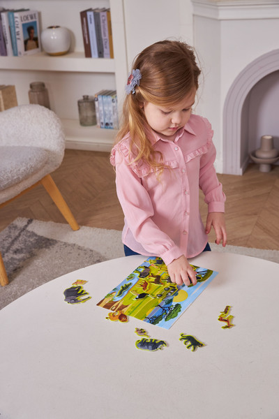 Изображение товара Кукольный театр Десятое королевство Из фетра на липучках Сафари / 03956