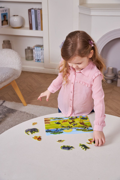 Изображение товара Кукольный театр Десятое королевство Из фетра на липучках Сафари / 03956