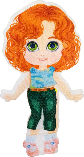 Изображение товара Развивающий игровой набор Десятое королевство Из фетра на липучках Одевашки / 04198