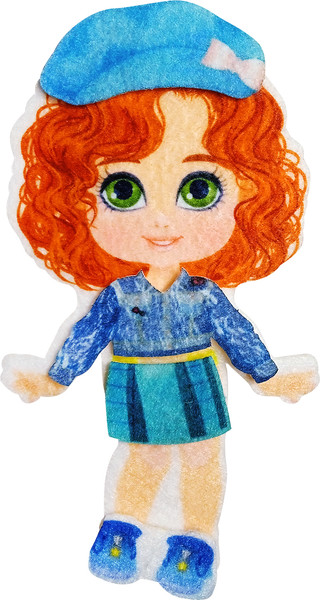 Изображение товара Развивающий игровой набор Десятое королевство Из фетра на липучках Одевашки / 04198