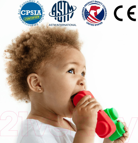 Изображение товара Конструктор Десятое королевство Мягкие кирпичики Extra / 04060 (6дет)