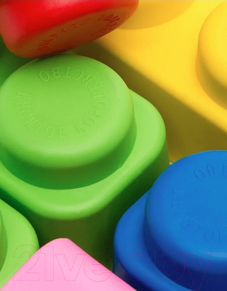 Изображение товара Конструктор Десятое королевство Мягкие кирпичики Extra / 04060 (6дет)