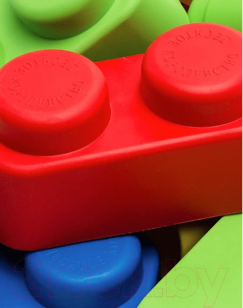 Изображение товара Конструктор Десятое королевство Мягкие кирпичики Extra / 04060 (6дет)