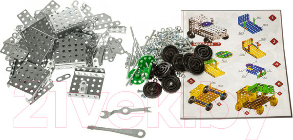 Изображение товара Конструктор Десятое королевство Металлический для уроков труда №3 / 00982