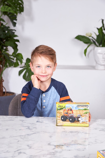 Изображение товара Конструктор Десятое королевство Строительная техника. Бульдозер / 02135