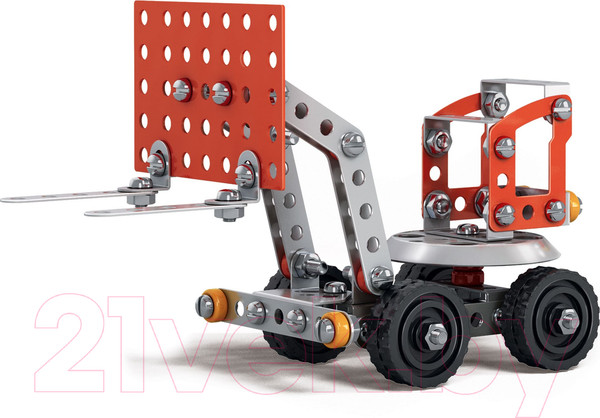 Изображение товара Конструктор Десятое королевство Строительная техника. Погрузчик / 02137