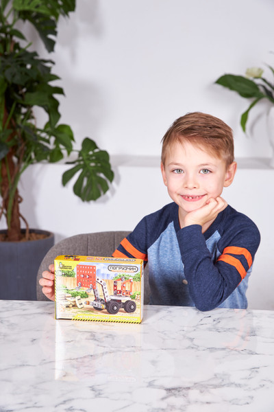 Изображение товара Конструктор Десятое королевство Строительная техника. Погрузчик / 02137